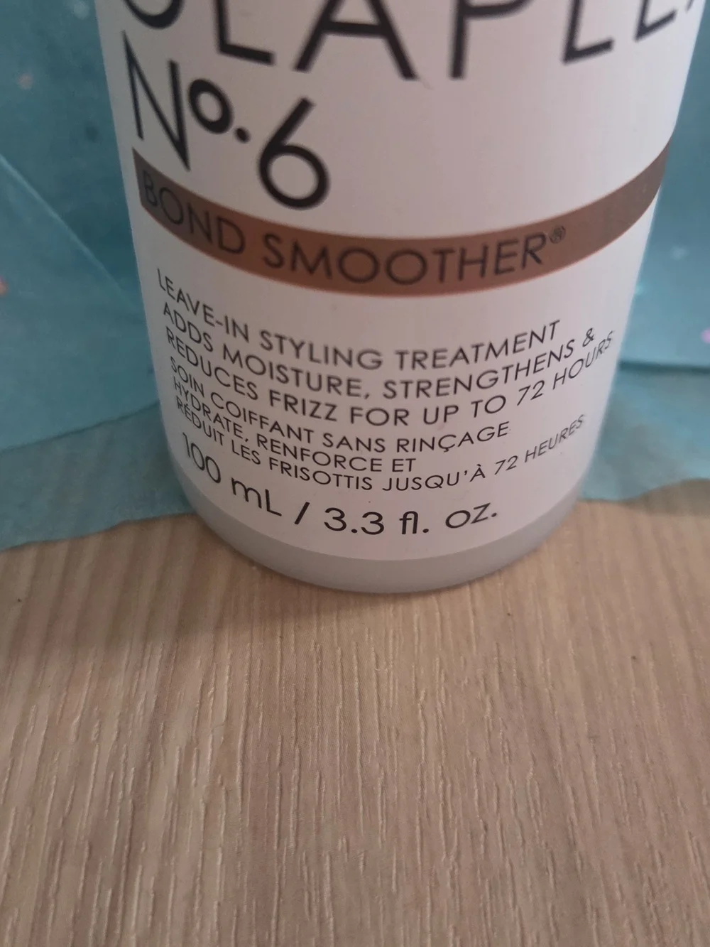 NEW OLAPLEX No. 6 Bond Smoother Leave-In Treatment 3.3 oz Full Size